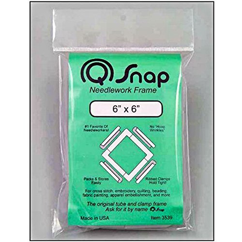 Q-Snap Frame Quilting Embroidery Cross Stitch 6" x 6"