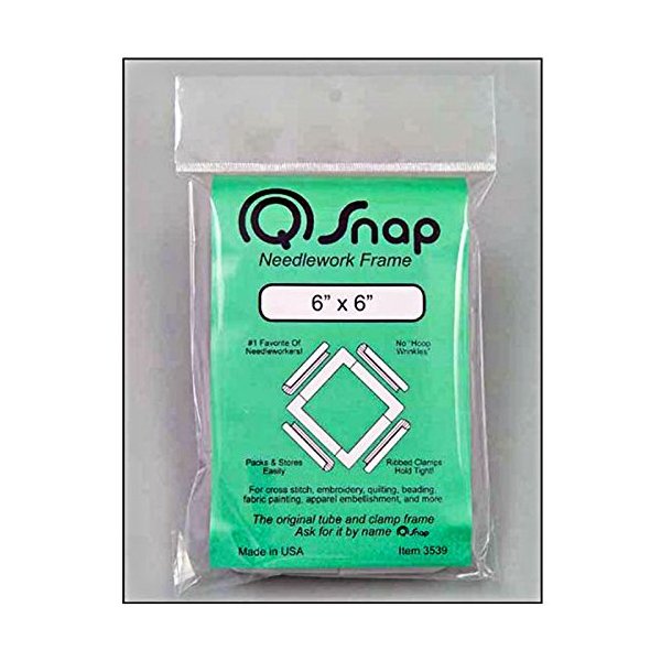 Q-Snap Frame Quilting Embroidery Cross Stitch 6" x 6"
