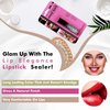 Lip Elegance Lipstick Sealer - Long Lasting Lipstick Sealer with Brush Applicator - Waterproof, Smudge Proof, Oilproof - All Day Liplock Effect 0.17 Fl Oz