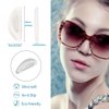 Eyeglass Nose Pads, Adhesive Anti-Slip Nose Pads, Soft Silicone Nose Pad Cushion for Glasses, Eyeglasses, Sunglasses, 12 Pairs(Clear)