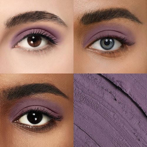 Color Mirror Longwear Cream Eye Shadow Sticks (67 Amethyst Matte),Smudge-Proof, Waterproof Eyeshadow,Silky Formula Glitter With Makeup Brush,Purple Eyeshadow Stick