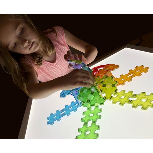 Polydron Hashmag Class Set - Unique 72 Piece Rainbow Coloured Magnetic Education Construction Toy - Age 3 4 5 6 7