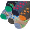 Jefferies Socks boys Boy s Dinosaur Pattern Cotton Crew Socks 6 Pack Multi Medium, Multi, Medium US