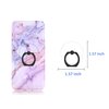 Transparent Circular Cell Phone Ring Holder Kickstand,Clear Phone Finger Ring Grip Stand for Phones,Pad