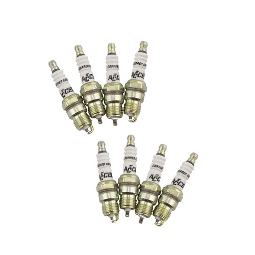 ACCEL 8198 Performance U-Groove Header Spark Plug - Pack of 8