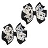 Black Cats Toddler Hair Bow Set