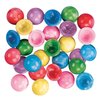 Fun Express Mini Marbleized Rubber Poppers Toys - Bulk Set of 144 Pop Ups in Bright Marbleized Colors - Party Favors and Giveaways