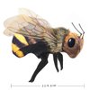 Folkmanis Mini Bee Finger Puppet,Black; Orange-Yellow