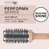 InfinitiPro by Conair - Hair Brush - Round Brush - Round Brush for Blow Out - Designed to Retain Heat and Optimal Airflow - Performa Series