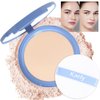 evpct Kaely Oil Control Pressed Face Powder, Get Smooth Flawless Fine Lines and Lightweight Finishing Foundation, Control Shine Long Lasting Waterproof Face Setting Powder Cosmetic, 10 Porcelain