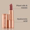 M. Asam Magic Finish Satin Lipstick (0.14 Oz) in a Hazelnut Shade, Long-lasting, Silky matte finish without drying out, creamy texture nourishes with Hyaluronic Acid