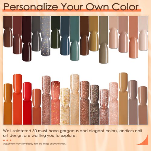 Lavender Violets 94 Pcs Dip Powder Nail Kit Starter, 30 Colors Acrylic Dipping Nails Powder with ...