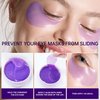 POUQUR 60 Pcs Sweet Rose Eye Mask - Eye Treatment Mask, Under Eye Bags Treatment, Under Eye Masks for Puffy Eyes, Anti-Aging,Anti-Wrinkle and Fine Lines, Under eye Dark Circles