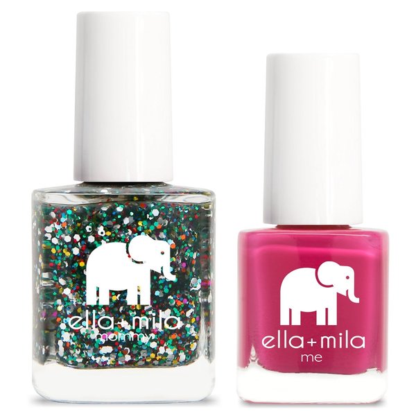 ella+mila Nail Polish, mommy&me® set - Party in a Bottle + Sweet Tart