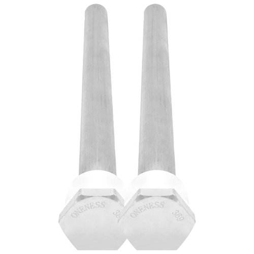 ONENESS 369 RV Water Heater Anode Rods - 2-Pack, 2 Years Warranty - 9.25" x 3/4" NPT - Premium Magnesium Anode Rods for Hot Water Heaters, Long-Lasting Protection Anode Rod for Rv Hot Water Tank