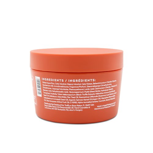 TruffLuv | Nourish Collection Argan Mask, Infused with Black Truffle Extract, Revitalizing & Restoring Hair Mask, Deeply Conditions & Repairs Dry Damaged Hair, Paraben Free, Sulfate Free, 8.45 Fl Oz