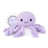 SuzziPals Microwavable & Coolable Octopus Plush, Lavender Octopus Stuffed Animals, Microwave Heating Pad Stuffed Animals for Cramps & Pain, Heated Stuffed Animals Octopus Plushie, Cute Plushies Gifts