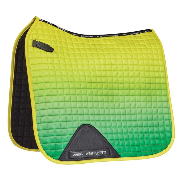 Weatherbeeta Prime Ombre Dressage Saddle Pad, Sunflower Field, Full