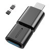 Smof USB Bluetooth Audio Adapter with USB C Conversion Adapter for PS5, PS4,Switch,Mac. Compatible Bone Conduction Headsets Wireless Audio Dongle with aptX Low Latency Support