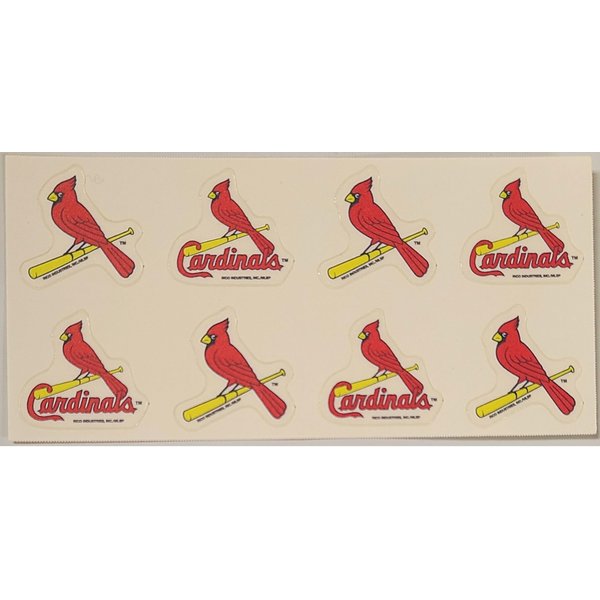 Rico MLB St. Louis Cardinals Products MLB Temporary Tattoos St. Louis Cardinals, Black, Small