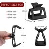 16 Pack Medium Small hair clips for Women 2 Inch Small Matte Rubber Coating Hair Claw Clips for Women Thin Short hair,Strong Hold jaw clips