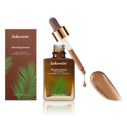 SWETIYOU Bronzing Drops, Liquid Bronzer Drops for Face & Skin, Ultra-nourishing Lightweight and Non-greasy Glow Bronzing Serum Drops for Radiant, Natural Sun-Kissed Glow
