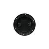 SEAFLO 4" - 8" Black Circular Non Slip Inspection Hatch w/Detachable Cover (4")