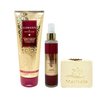 Bath & Body Works Luminous Body Cream and Diamond Shimmer Mist Gift Set with a Creamy Rose Bar Soap - Full Size