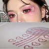 3D Face Jewels Makeup Eyes Self-adhesive Crystal Diamond Tattoo Stickers Stars Heart Gems Pearl Rhinestones DIY Women Eyes Face Body Art Party Festival Accessories
