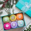 Bath Bombs Luxury Gift Set for Stress Relief & Relaxation - 4 oz Bombs - Natural Bath Bombs Aromatherapy - Relaxing, Calming, Luxury Bubble Bath Bombs, Great Birthday Gift for Women and Moms