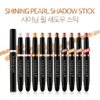 KARADIUM Shining Pearl Smudging Eye Shadow Stick, 1.4 g, #1 Snow White