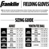 Franklin Sports Air Tech Baseball Glove with Ball - Tee Ball - Soft Air Tech Foam - White/Pink, 9.0" - Right Hand Thrower