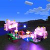 LED Lighting Kit for Lego The Cherry Blossom Garden, Creative Light for Lego 21260 Model Kit (Lights Only, No Lego Models)