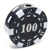 B1 $100 Poker Chip Refillable Butane Lighter - 1.5 Inch - Unboxed -