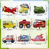 9pcs Transportation Balloons, TACYKIBD Vehicles Aluminum Foil Balloons, Train Ambulance Police Car Fire Truck School Bus Plane Submarine Ship Balloon for Kids Children Birthday Party Decor Supplier