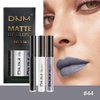 evpct DNM 3Pcs Dark Black Grey Gray White Matte Liquid Lipstick Lip Stain Sets for Women Matte+Lipstick Long Lasting Permanent Lipstick 24 hr Hours Magic Lipstick 24 Hours original Waterproof 16#