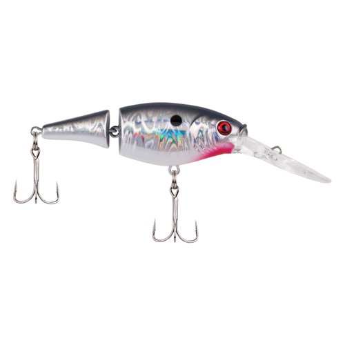 Berkley Flicker Shad Jointed Fishing Lure, Slick Mouse, 1/3 oz, 2 3/4in | 7cm Crankbaits, Size, Profile and Dive Depth Imitates Real Shad, Equipped with Fusion19 Hook