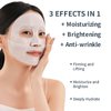 YUANLI Collagen Face Mask, 5 Pack Deep Collagen Overnight Mask, Collagen Face Mask Deep Collagen Anti Wrinkle Lifting Mask, Overnight Face Mask for Elasticity, Firming and Moisturizing - 1 Fl.oz x 5ea