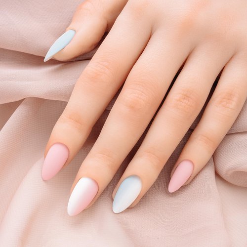 Apres Gel Couleur Combo Set, 5 Color Gel Nail Polish, Bright Nude Pastel Colors with Brush-X Nail Art Brush, 2024 Edition (Set 6)