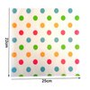 ZZJ 150 Dot Wax Paper Sheets Deli Wraps Tray&Basket Liner Deli Paper Polka Dot Printed Wax Paper Baking Paper Parchment Paper Greaseproof for Food 25 * 22cm (Colorful)