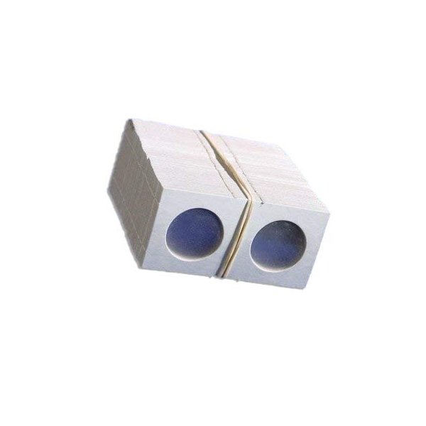 100 1.5x1.5 Cardboard Coin Holders QUARTERS