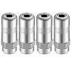 Meonum 4 PCS Grease Gun Couplers, Grease Gun Tip Replacement Grease Gun Needle Tip, 1/8 Inch Grease Gun Needle Tip, Grease Gun Fittings