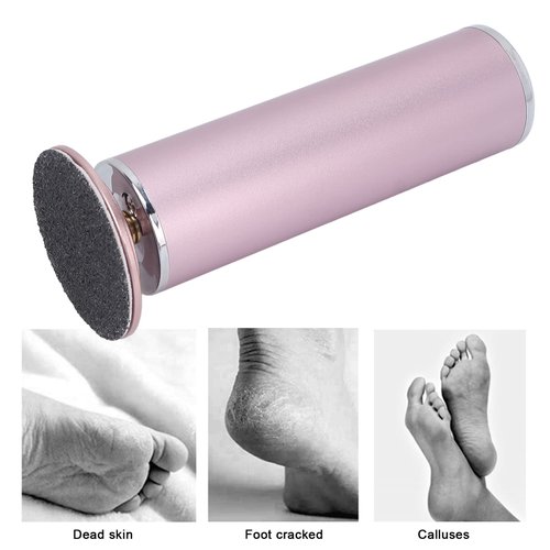 Callus Remover, Electric Foot File Electric Foot Callus Remover for Remove Calluses Dry Hard Dead Cracked Skin Pedicure File Sander Pedicure Foot File with 60pcs Replacement Sandpaper