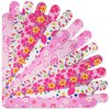 Nail Files (24 Pack), Colorful Emery Board Nail File for Natural Nails Double Sided 180 Grit Professional Fingernails Flowery Emory Boards Buffer Manicure Tool Nail Shaping Buffing Smoothing Filer