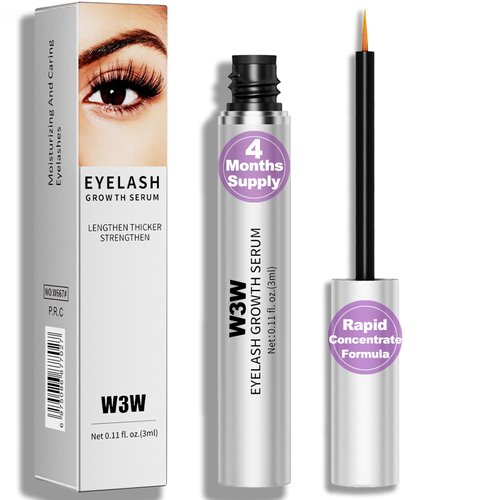 Lash Serum,Eyelash Serum,Eyelash Growth Serum - Rapid Eyelash Growth Serum for tronger, Healthier Lashes & Brows, Vegan & Cruelty-Free (1 PCS)