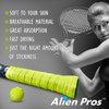 ALIEN PROS Tennis Racket Grip Tape (6 Grips) – Precut and Light Tac Feel Tennis Grip – Tennis Overgrip Grip Tape Tennis Racket – Wrap Your Racquet for High Performance (6 Grips, Neon Yellow)