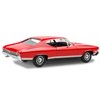 Revell 85-4445 '68 Chevy Chevelle SS 396 Model Car Kit 1:25 Scale, Skill Level 5 Plastic Model Building Kit, Red, Small, 126-Piece