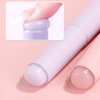Soft Silicone Ombre Nail Brush Set Portable Nail Art Brushes Silicone Nail Tools Chrome Powder Pigment Nail Brushes for Nail Art Tools Fingertip Nail Art Brush Women Concealer Lip Brush Makeup Brushes