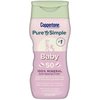 Coppertone Pure and Simple Baby Sunscreen Lotion SPF 50, Broad Spectrum Sunscreen for Baby, 6 Fl Oz Bottle