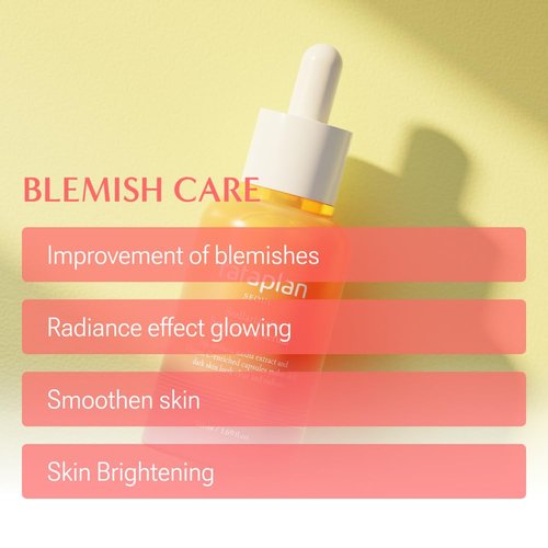 RATAPLAN Stellaria-Vita Brightening Serum for Face, Pure Vitamin C, Vitamin B12, Glutathione, Vegan, Improvement of blemishes, Improved skin texture, Brightening Skin Serum, Korean Skincare 1.69 fl oz